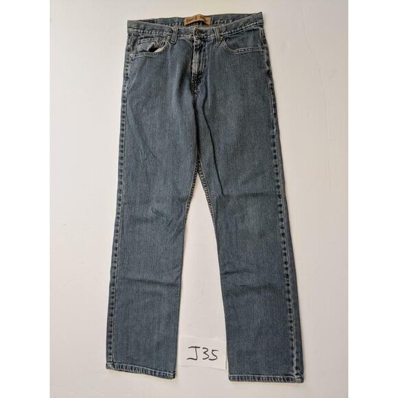 Cargo 9 Blue Jeans Size 30 x 32 Slim Straight -0422J35 - Picture 1 of 3